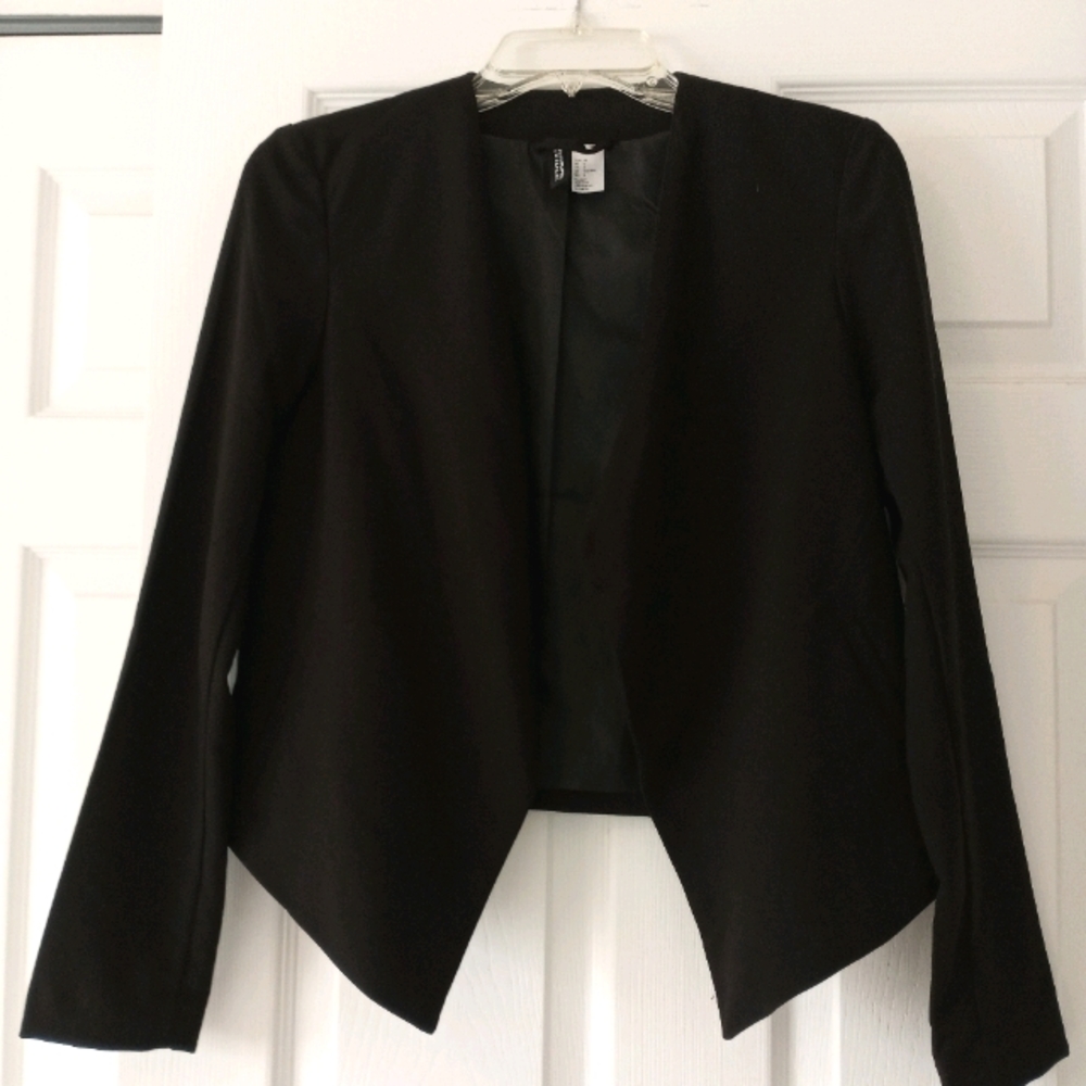 Black Divided Blazer